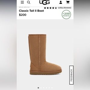 Brand new Uggs. Never been worn. Size 8.